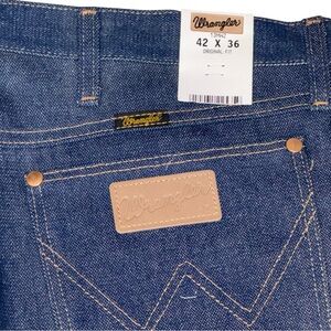 Wrangler NOS 13MWZ ProRodeo Men’s Original Fit Denim Jeans 42x36 USA Made